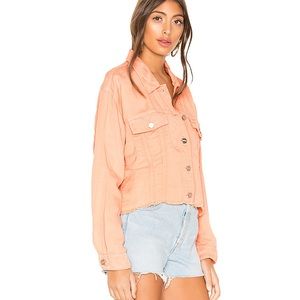 Sanctuary peach light weight jacket never worn